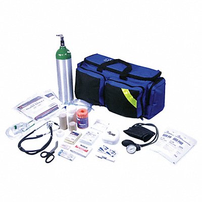 MEDSOURCE MS75165RB Emergency Medical Kit Blue 1-10 People