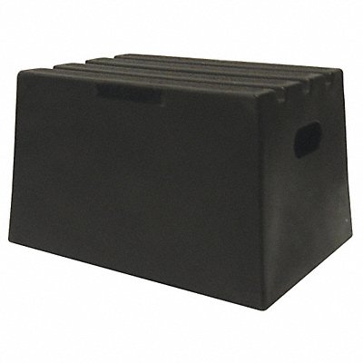 DPI ST1801 J4023 Step Stand 1 Step Polyethylene Black