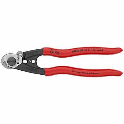KNIPEX 9561190 Wire Cutter Shear Cut 7-1/2In