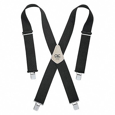 CLC 110BLK Suspenders Black Adjustable