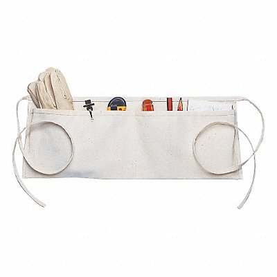 CLC C6 Tool Apron White Canvas 29 to 50 in
