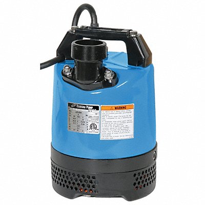 TSURUMI LB48062115V Plug in Utility Pump 32ft 11.25in H 110VAC