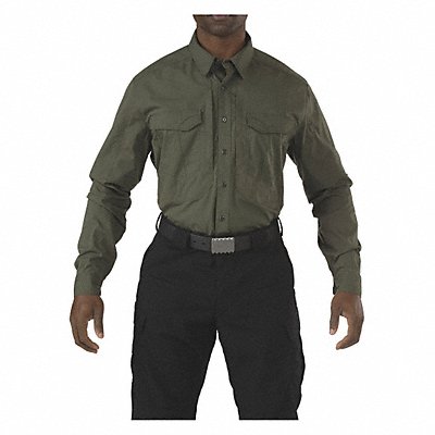 5.11 72399ABR190S Stryke Shirt Tdu Green S