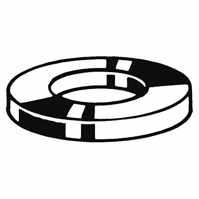 GRAINGER M382500260001 PlnWsh Znc Stl M2.6 5 1/2x0.5mm 100PK