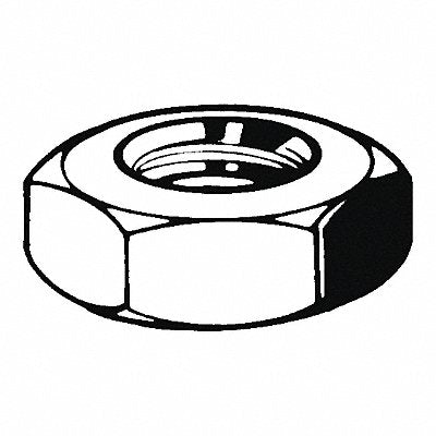 GRAINGER U510900500001 Jam Nut 18-8SS 1/2 -13 .75x.323in 18-8 50PK