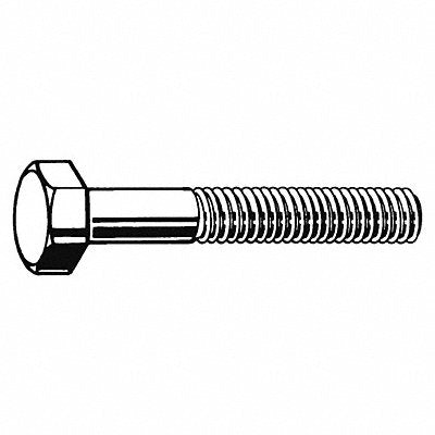 GRAINGER N012000370200 Hex Head Cap Screw Steel 2 3/8 -16 25PK