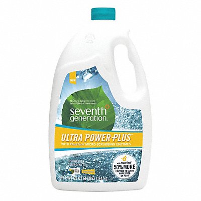 SEVENTH GENERATION 22929 Dishwasher Detergent Jug 65 oz Liquid