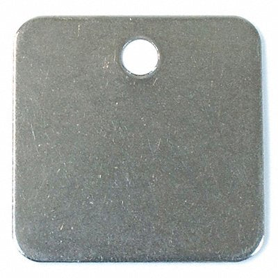 C.H. HANSON 41453 SS Tags 1 1/2inH 1 1/2inW Silver PK100