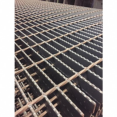 GRAINGER 21188R150B12 Carbon Steel Rectangle Bar Grating 12 L