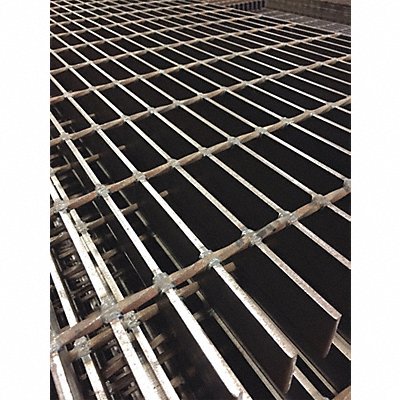 GRAINGER 21125S100B3 Carbon Steel Rectangle Bar Grating 36 L