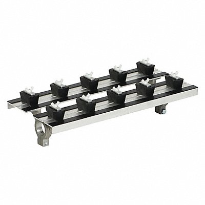 BURRELL SCIENTIFIC 757653100 Top Platform Aluminum 3/4 in Dia