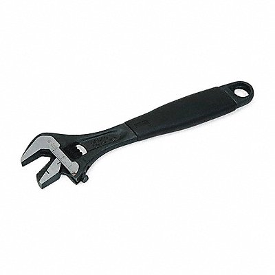 BAHCO BAH9072RPUS Adjustable/Pipe Wrench 10 1-1/4 Cap. Black