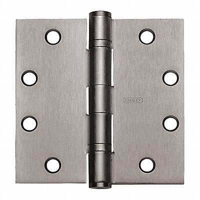 BEST FBB17945X45DOORHINGE26DSTL Full Mortise Hinge 4-1/2inH Satin Chrome