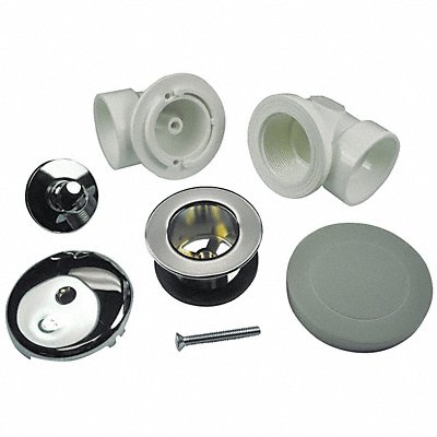 AB A 60354 Waste and Overflow Kit  Body H SS