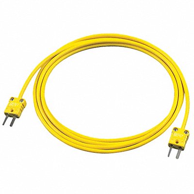 SANI-LOCK ACCEXK6MM EXT Lead K PVC 72 in Mini Yellow
