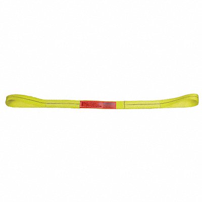 LIFT-ALL EE1102NFX6 Web Sling Flat Eye 6 ft L 4 000 lb Cap.