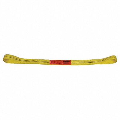 LIFT-ALL EE1202NFX6 Web Sling Flat Eye 6 ft L 8 000 lb Cap.