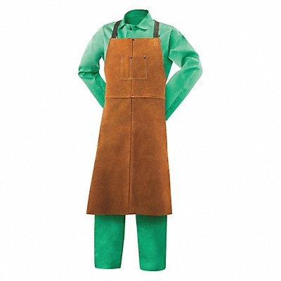 STEINER 92166 Welding Bib Apron 24 Wx42 L