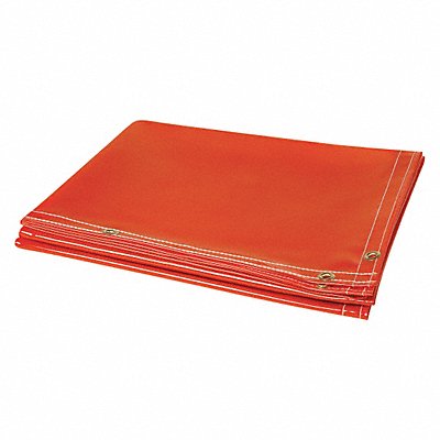 STEINER 3386X6 H6753 Welding Curtain 6 ft H 6 ft W Orange