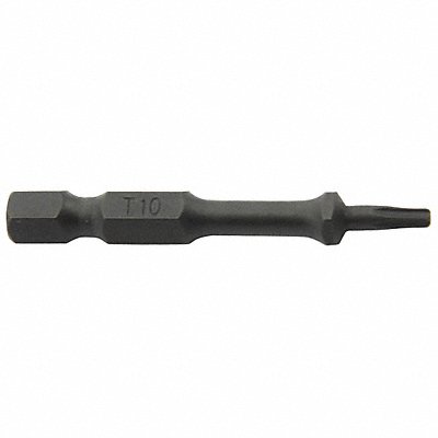 WESTWARD 38RV87 Insert Bit 1/4 Torx T10 2