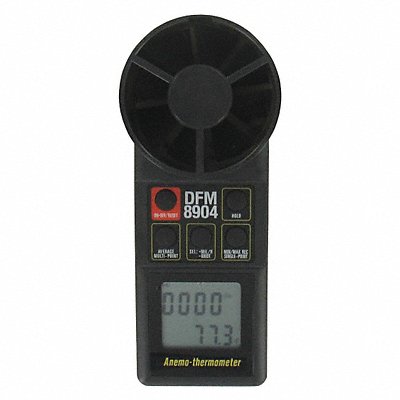 DWYER 8904 Anemometer 80 to 5 900fpm 14 to 122F