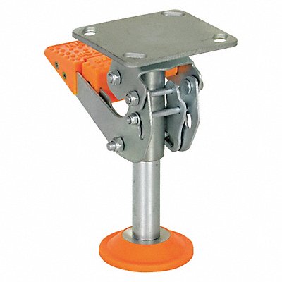 GRAINGER FLLKH8 Abrasion-Resistant Nonmarking Floor Lock