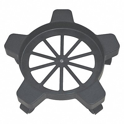 GRAINGER 38RY68 Pail Dolly 75 lb Plastic Black