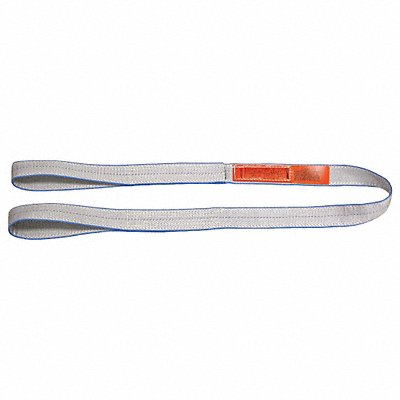 LIFT-ALL EE1804TFX16 K7854 Web Sling Flat Eye 16 ft L 6 400 lb Cap.