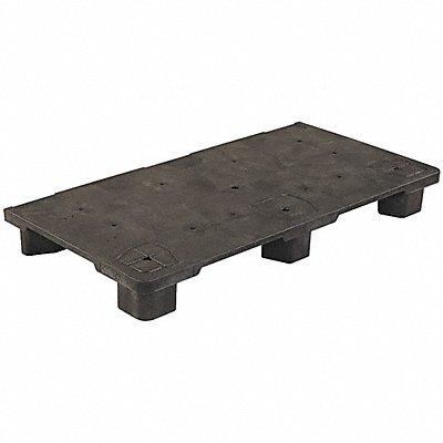 GRAINGER 24X48MODULARPOPPALLET Pallet 48 in L x 24 in H Black