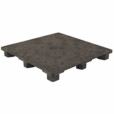 GRAINGER 48X48MODULARPOPPALLET Pallet 48 in L x 48 in H Black