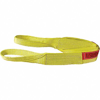 LIFT-ALL EE2804NFX5 Web Sling Flat Eye 5 ft L 11500 lb Cap.