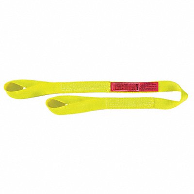 LIFT-ALL EE1606NTX6 Web Sling Twisted Eye 6 ft L 7 200 lb