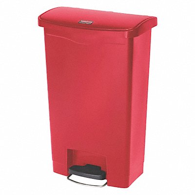 RUBBERMAID COMMERCIAL PRODUCTS 1883566 Garbage Can Rectangular 13 gal Red