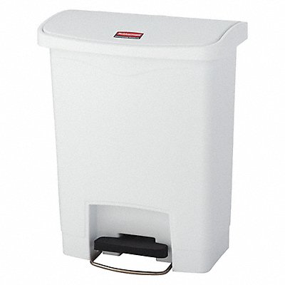 RUBBERMAID COMMERCIAL PRODUCTS 1883555 J2232 Wastebasket Rectangular 8 gal White