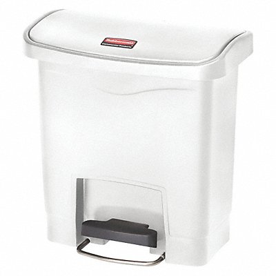 RUBBERMAID COMMERCIAL PRODUCTS 1883554 Wastebasket Rectangular 4 gal White