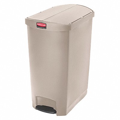 RUBBERMAID COMMERCIAL PRODUCTS 1883553 Garbage Can Rectangular 24 gal Beige