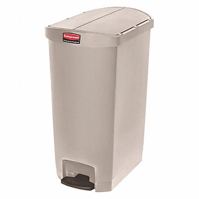 RUBBERMAID COMMERCIAL PRODUCTS 1883551 Garbage Can Rectangular 18 gal Beige