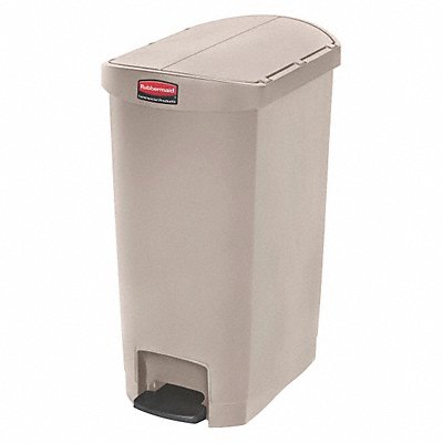 RUBBERMAID COMMERCIAL PRODUCTS 1883459 Garbage Can Rectangular 13 gal Beige