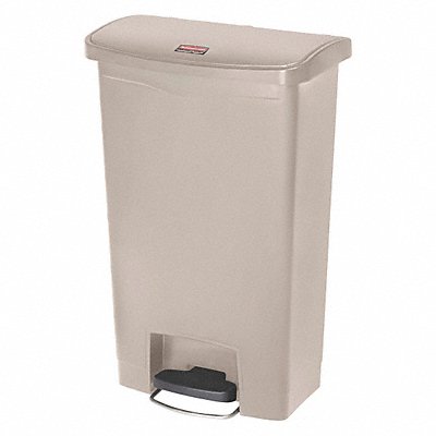 RUBBERMAID COMMERCIAL PRODUCTS 1883458 Garbage Can Rectangular 13 gal Beige