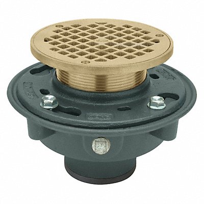 ZURN ZN4153NH5B Floor Drain 3 7/8 Body H Nickel Bronze