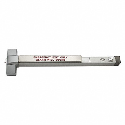 GRAINGER 6310RF626AL Alarmed Exit Device Rim Device 48 Door