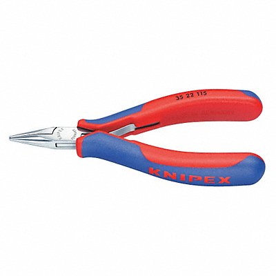 KNIPEX 3522115 Chain Nose Plier 4-1/2 L Smooth