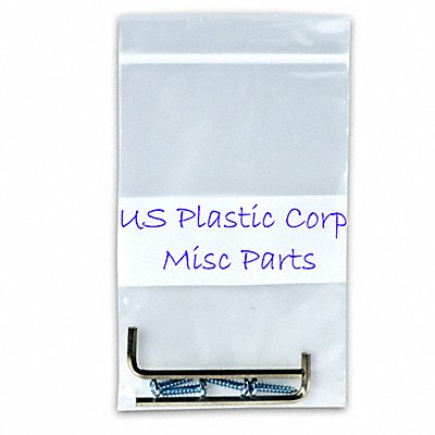 RELOC ZIPPIT WR46 Reclosable Poly Bag Zip Seal PK1000