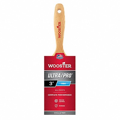 WOOSTER 41763 Brush 3 Flat Sash PET/Nylon 3 3/16 L