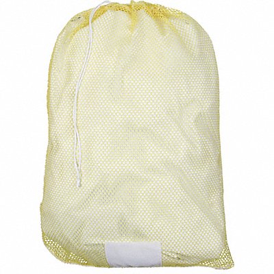GRAINGER GP245167 Laundry Bag Yellow Drawcord PK12