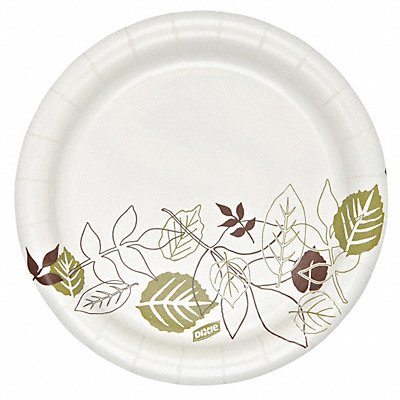 DIXIE UX7WS Disp Paper Plate 6 7/8 in Multi PK500