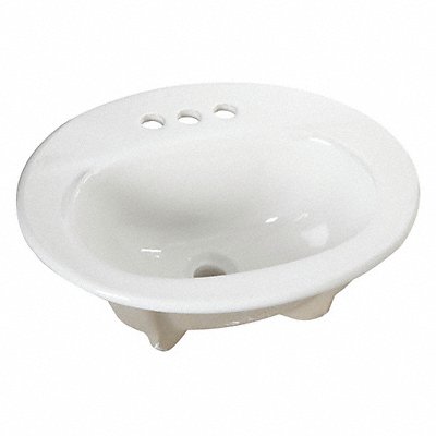 ZURN Z5114 Zurn Lav Sink Oval 8-7/8inx20inx6-9/16in