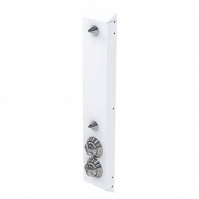 BESTCARE WH458FHCSH Surf Mnt Shower DualHead Conical 1.5 gpm