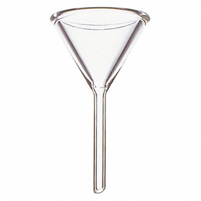 GRAINGER 28950100 Funnel 100 mm Dia 225 mL PK24