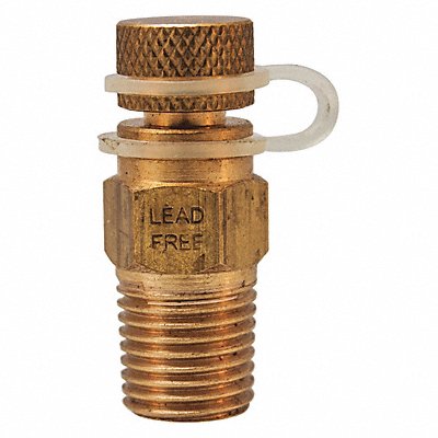 WINTERS STP001LF Pressure Test Plug LF Brass 1/4 in NPT